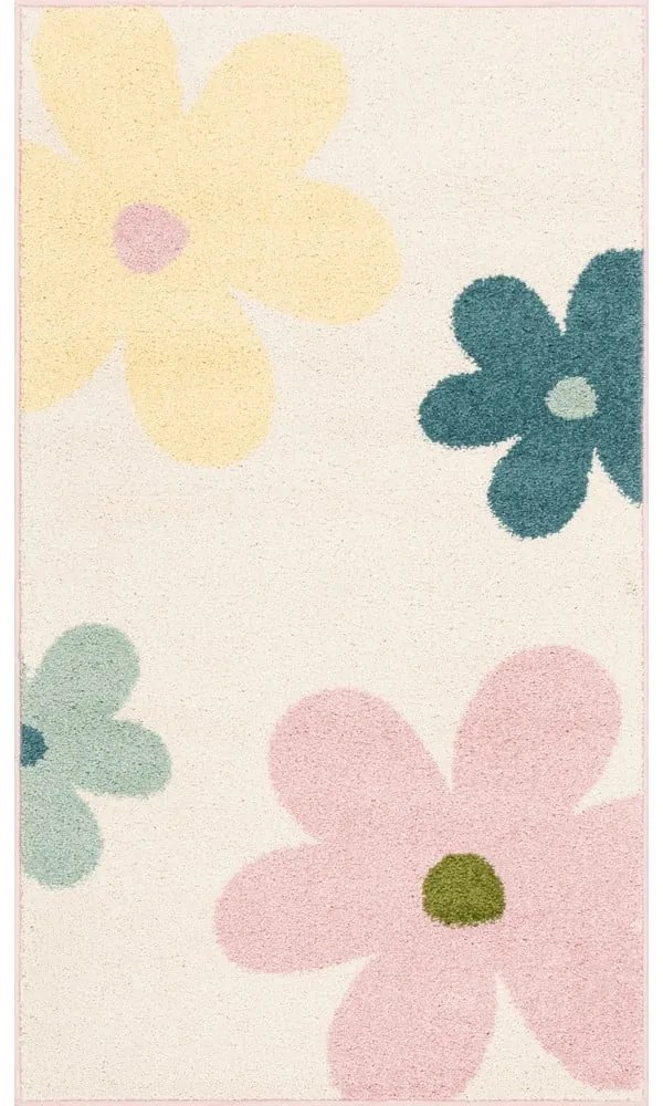 Covor pentru copii fildeș 80x150 cm Lolly Cream – FD