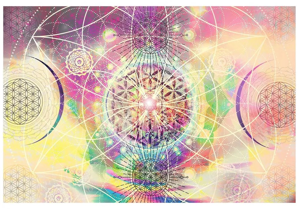 Tapet Mandala în design interesant