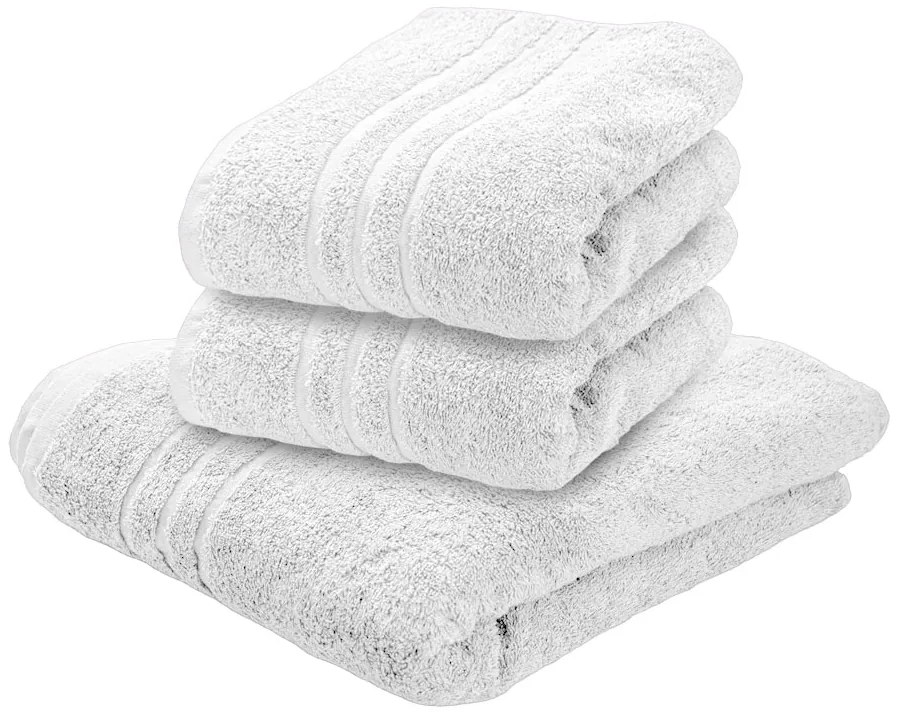 Prosop CONFORT 50 x 100 cm alb, 100% bumbac