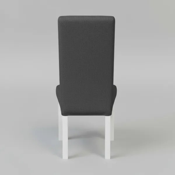 Scaun de sufragerie ALISON gri/alb