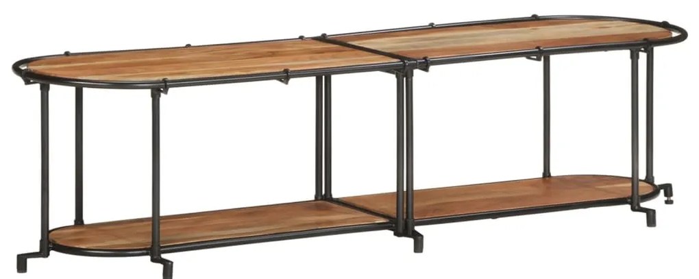 vidaXL Dulap TV, 160x42x40 cm, lemn masiv de acacia
