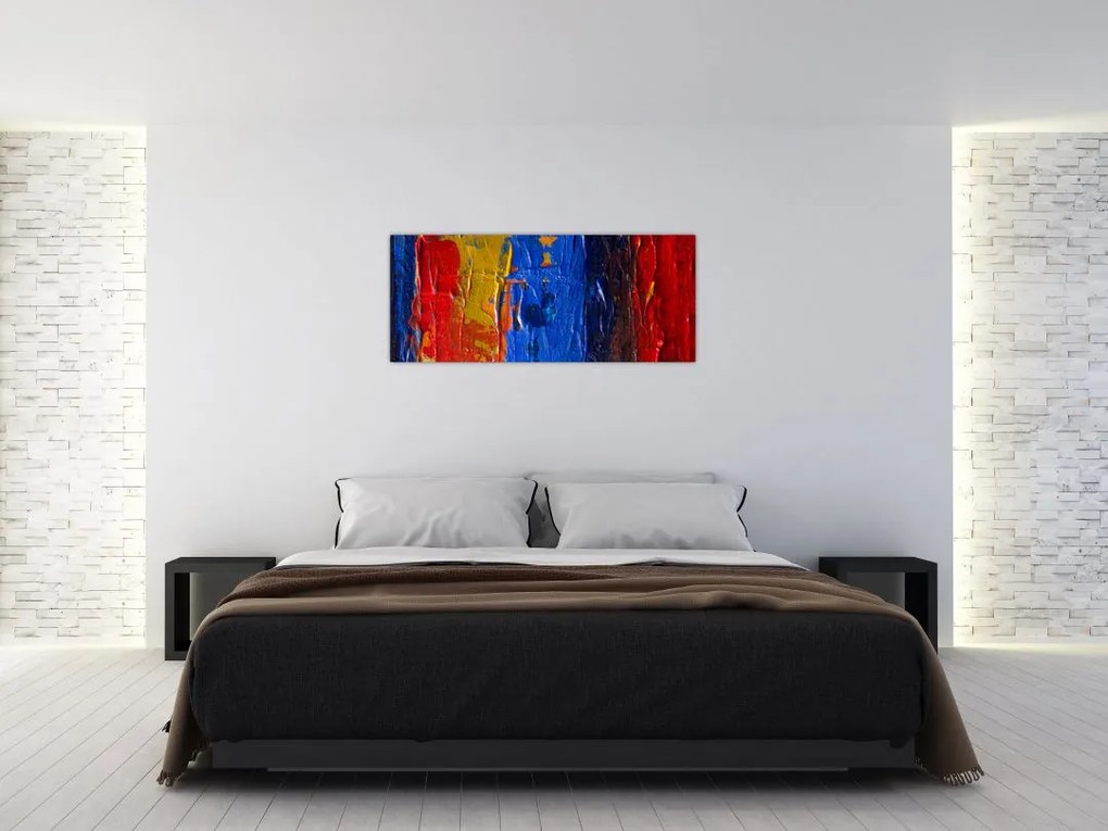 Tabloul cu culorile pentru artiști (120x50 cm)