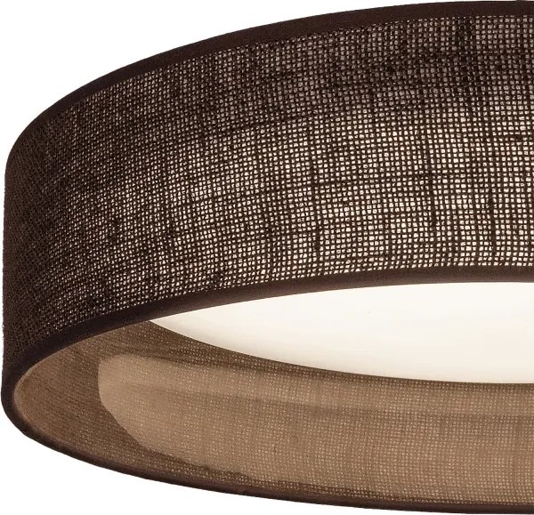 Brilagi - Plafonieră LED VELVET SIMPLE LED/36W/230V 3000K diam. 55 cm maro