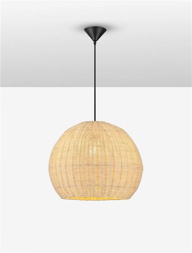 Pendul ratan design natural RIELO