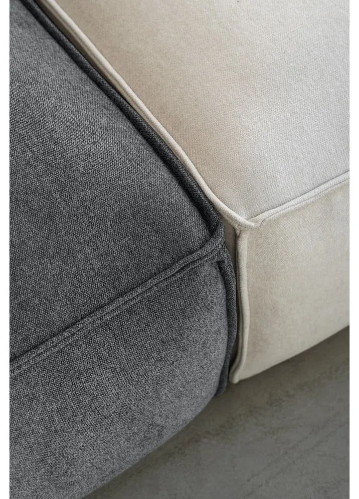 Modul pentru canapea gri (cu colț pe partea dreaptă) Flex Felix – Miuform