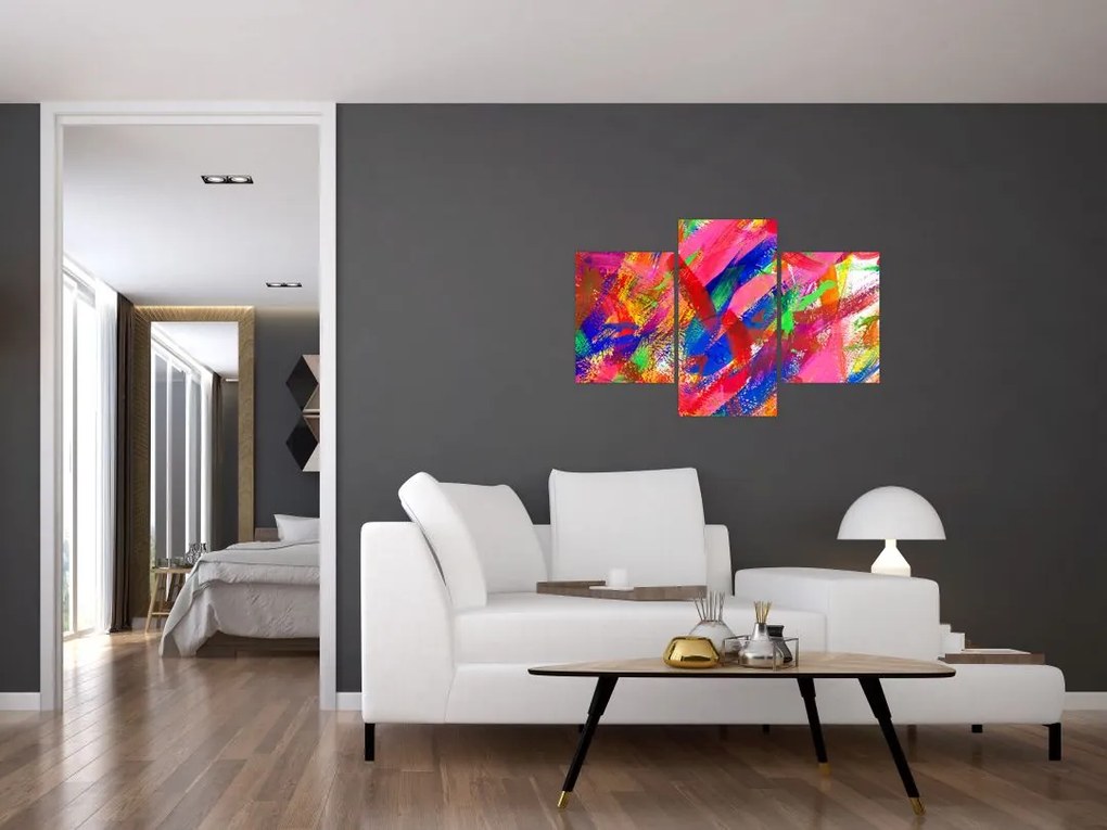 Tablou - Abstract colorat (90x60 cm)