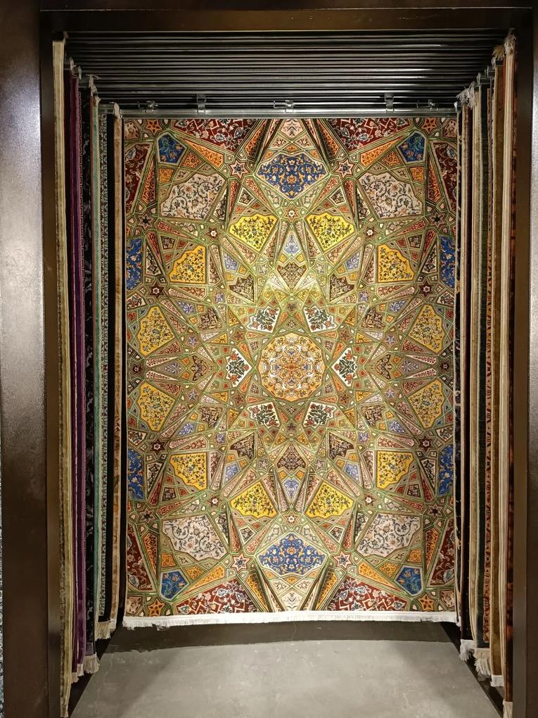 Covor mozaic modern 150/225 cm