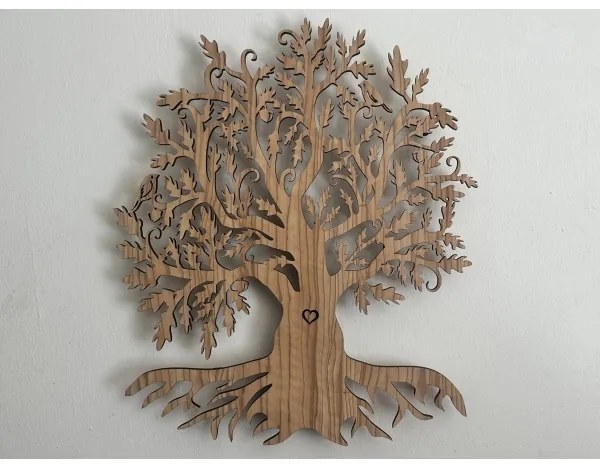 Li-Go 5747/DUB2 - Decorațiune LED de perete LED/10W/230V 45x55 cm stejar