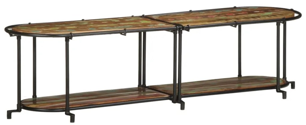 vidaXL Dulap TV, 160x42x40 cm, lemn masiv reciclat