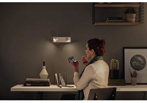 Spot LED dimabil STAR 2xLED/4,5W/230V Philips 56242/31/P0