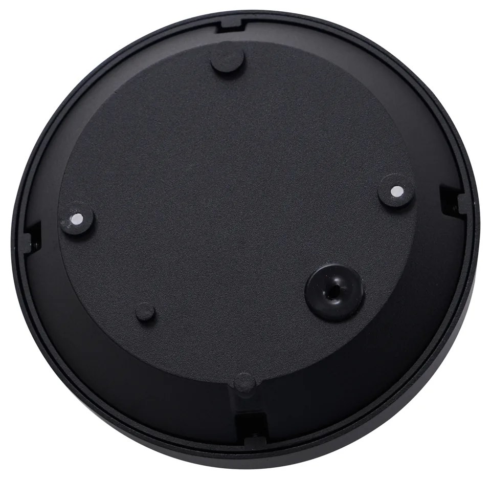 Aplică de exterior neagră rotundă IP65 - Target
