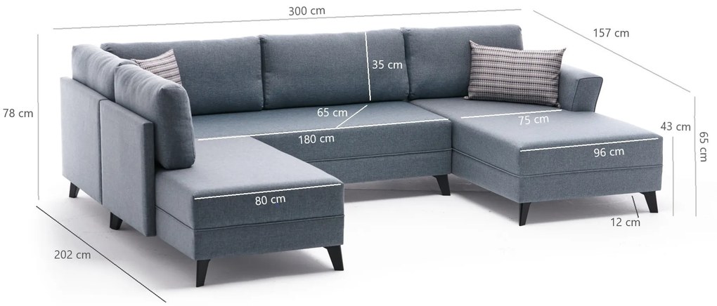 Canapea extensibilă Belli (bordo). 1062998