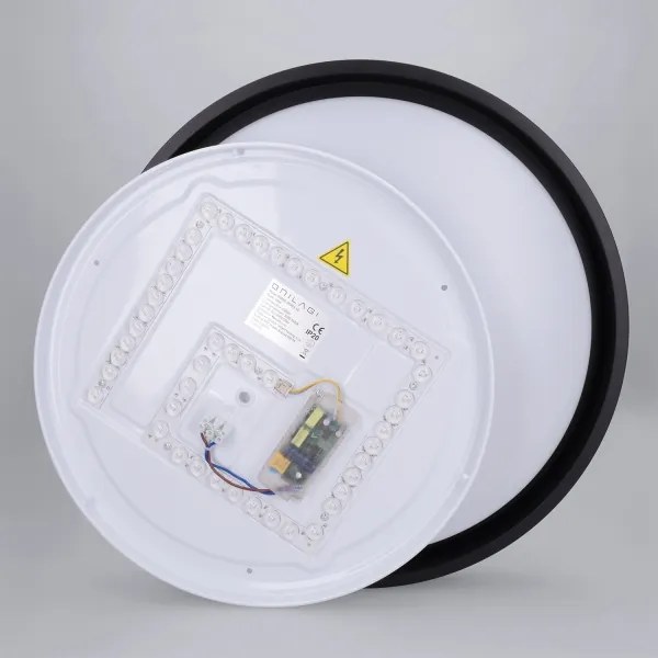 Brilagi - Lampă LED dimabilă MATTEO LED/48W/230V, 3000-6500K, Ø 41 cm, negru +DO