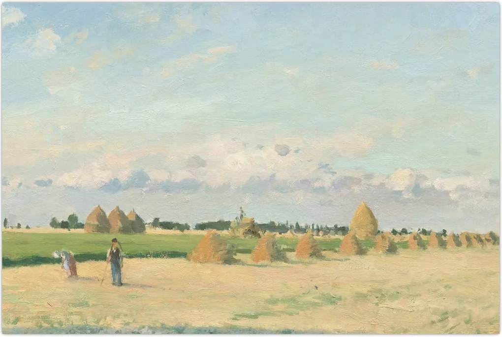 Tablou - Camille Pissarro, Landscape, Ile de France, reproducere (90x60 cm)