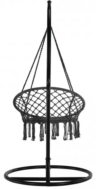 Scaun suspendat negru KOLUMBIA