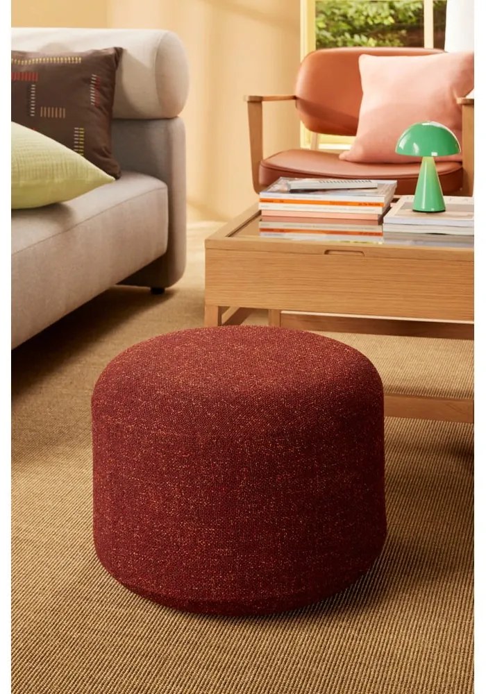 Taburet roșu Marshmellow – Hübsch