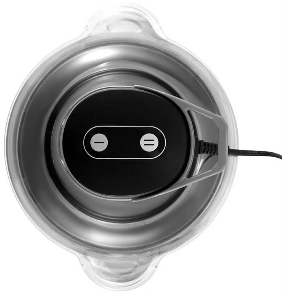 Tocator electric Sokany SK-7020, 4 lame din otel inoxidabil de inalta calitate, 400 W, 2L, recipient din Inox, Negru