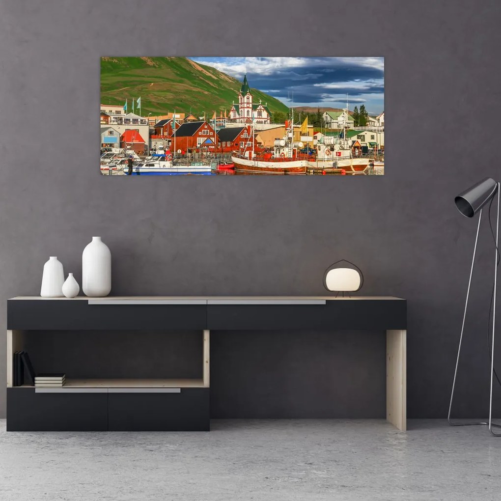 Tablou - Húsavík (120x50 cm)