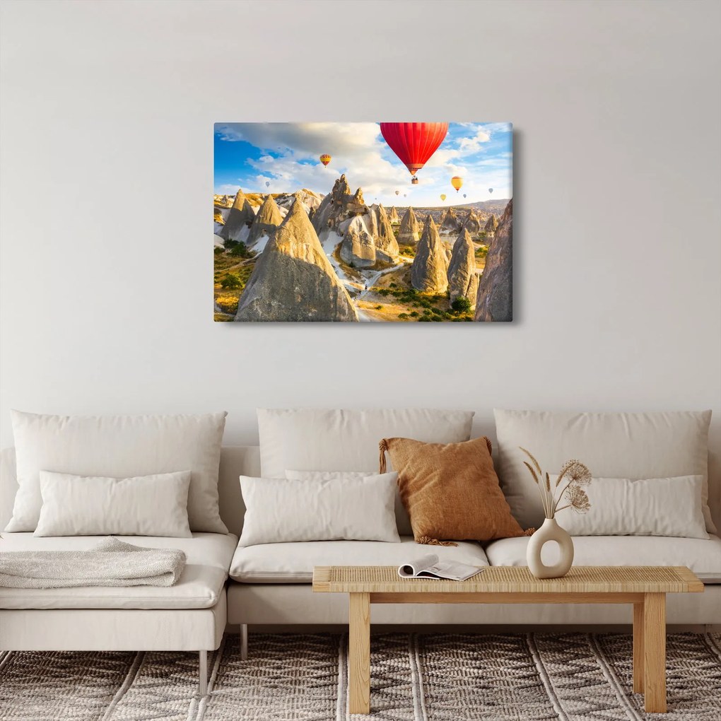 Tablou - Baloane cu aer cald (90x60 cm)