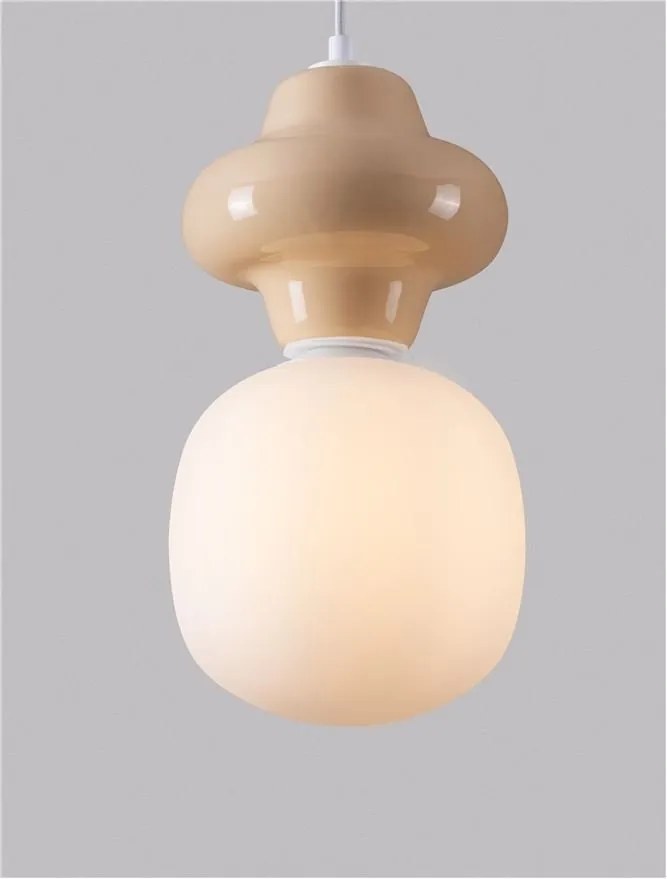 Pendul ceramic design modern CHIC galben