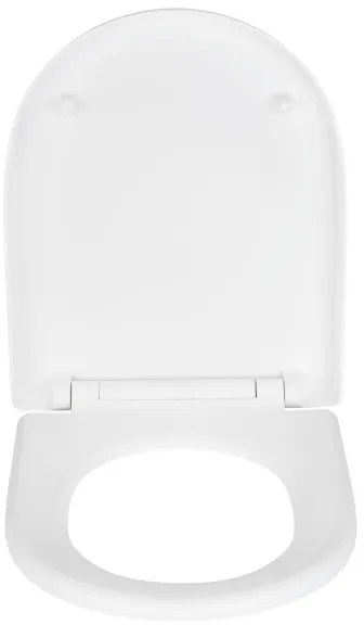 WENKO 24988100-Capac WC EXCLUSIV 45x36,5 cm alb/argintiu