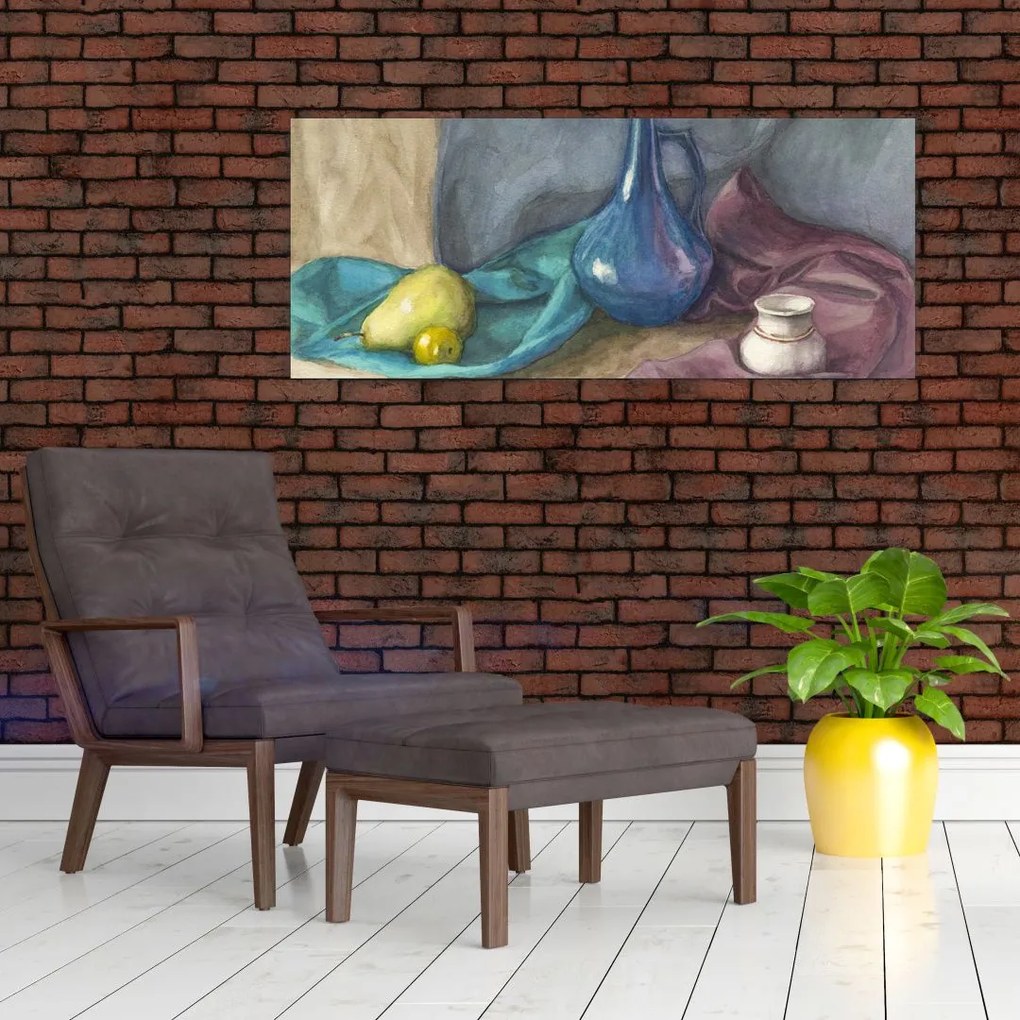 Tablou - Natură moartă pictată (120x50 cm)