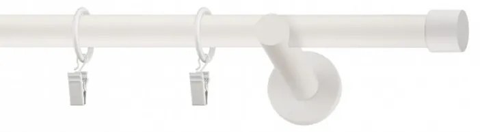 Galerie SIMPLA PRINDERE PERETE PICIOR UNIVERSAL 19 mm DOP ALB (Alege marime: 200 cm)