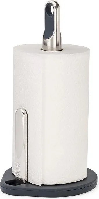 Suport orizontal pentru prosoape de bucătărie din hârtie gri închis din plastic Hold – Joseph Joseph