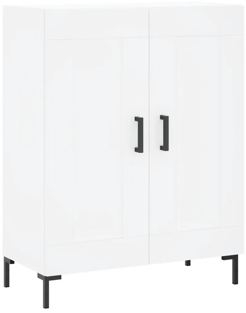 830196 vidaXL Servantă, alb, 69,5x34x90 cm, lemn compozit