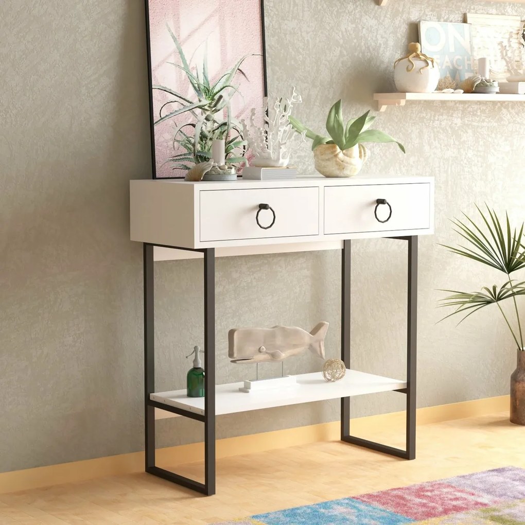 Masă decorativă Valeri White