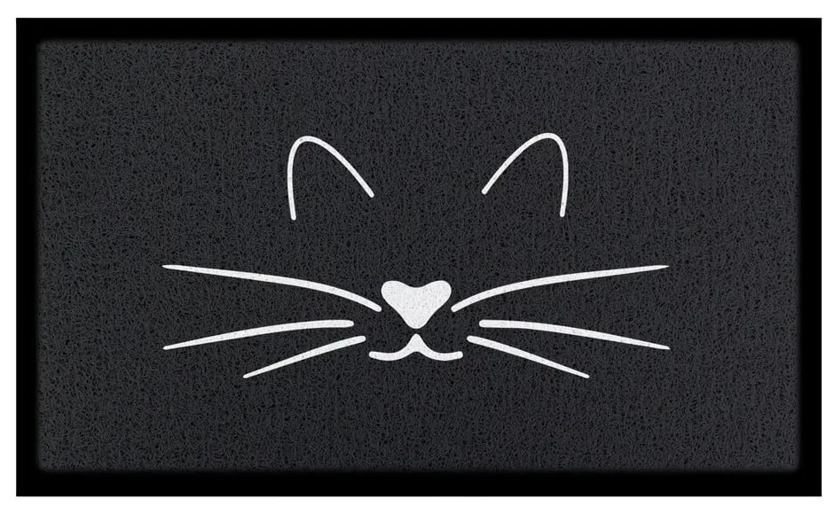 Covoraș de intrare 40x70 cm Cat Face – Artsy Doormats