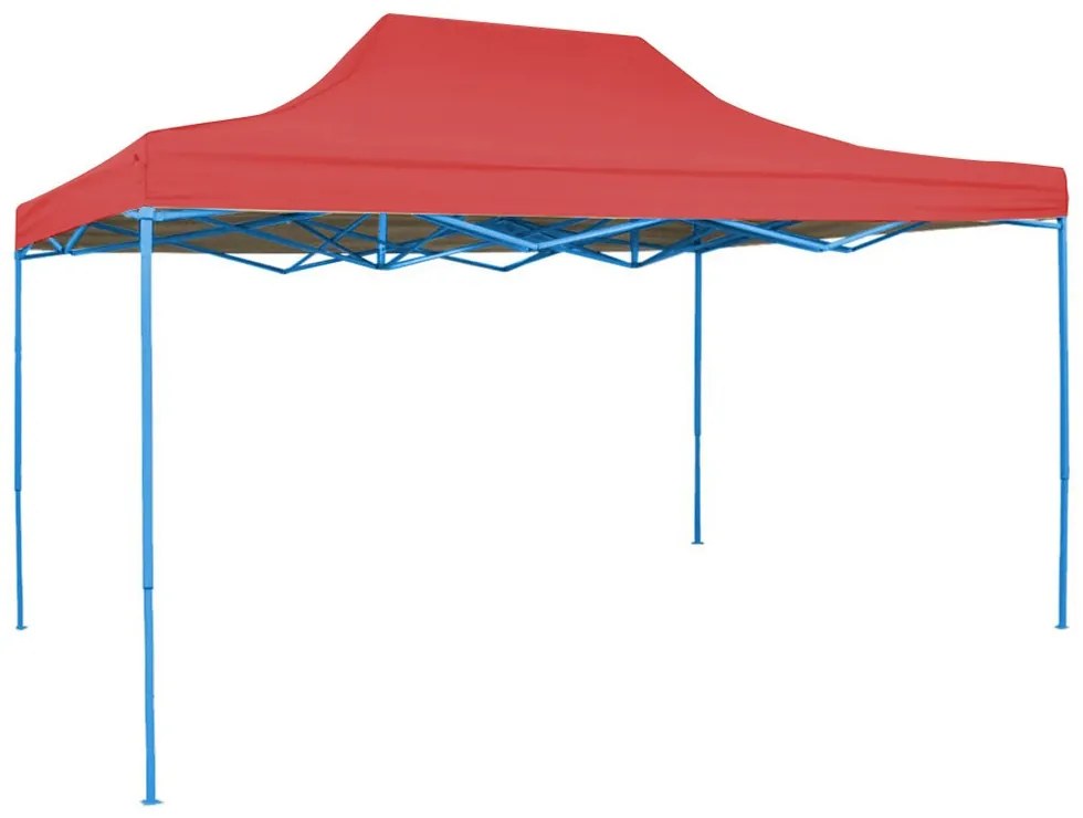 Pavilion pliant 2,9x4,25m-rosu