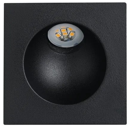 Corp de iluminat LED pentru scări Eglo 900251 ZARATE LED/2W/230V 3000K negru