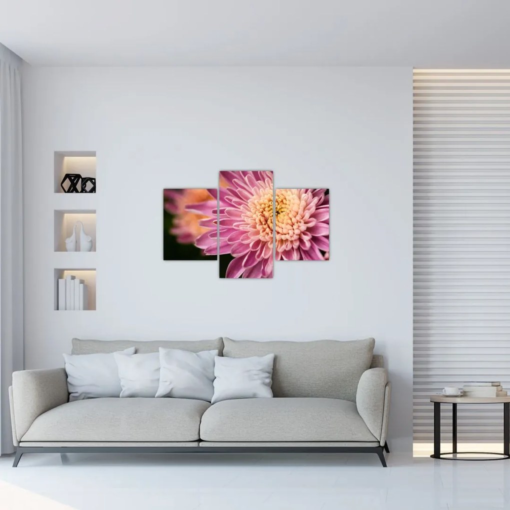 Tablou detailat cu flori (90x60 cm)