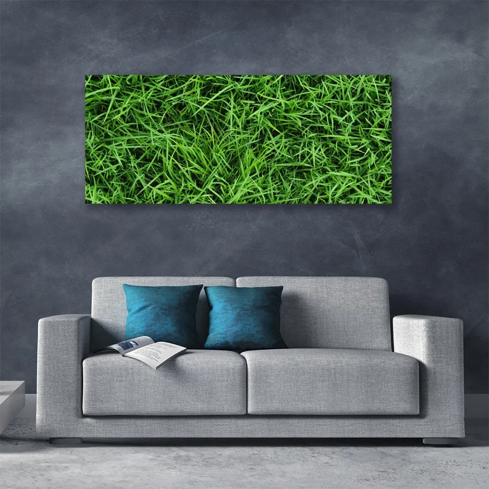 Tablou pe panza canvas Iarbă Lawn Floral Verde