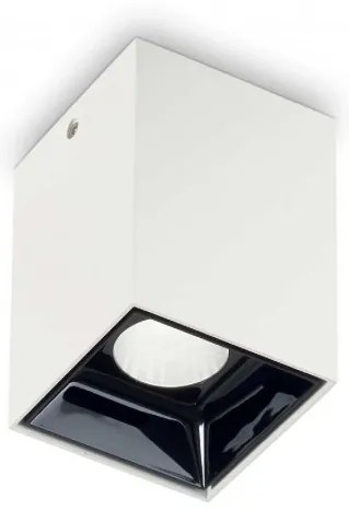Spot LED aplicat modern Nitro pl square d05 BIANCO