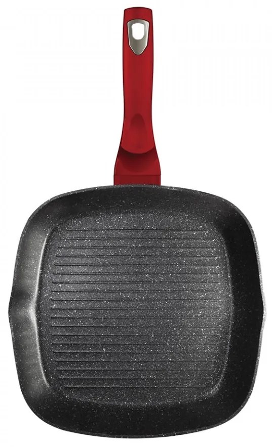 Tigaie Grill 28 cm Burgundy Metallic Line Berlinger Haus BH 1271N