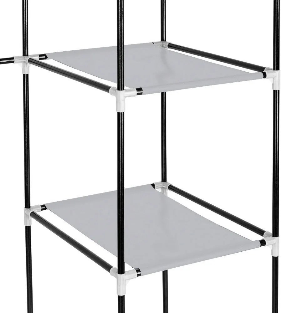 Sifonier mobil, dimensiuni 130x45x170 cm-visiniu
