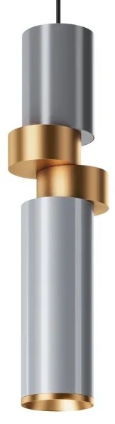 Lustră pe cablu Maytoni MOD303PL-01CFL2 PALETTE 1xGU10/40W/230V gri/auriu