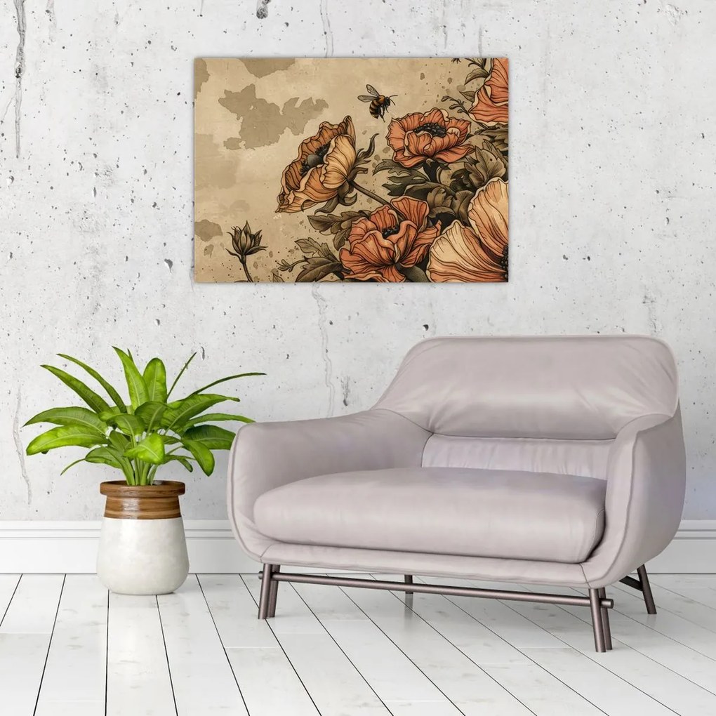 Tablou - Pajiștea albinelor II. (70x50 cm)