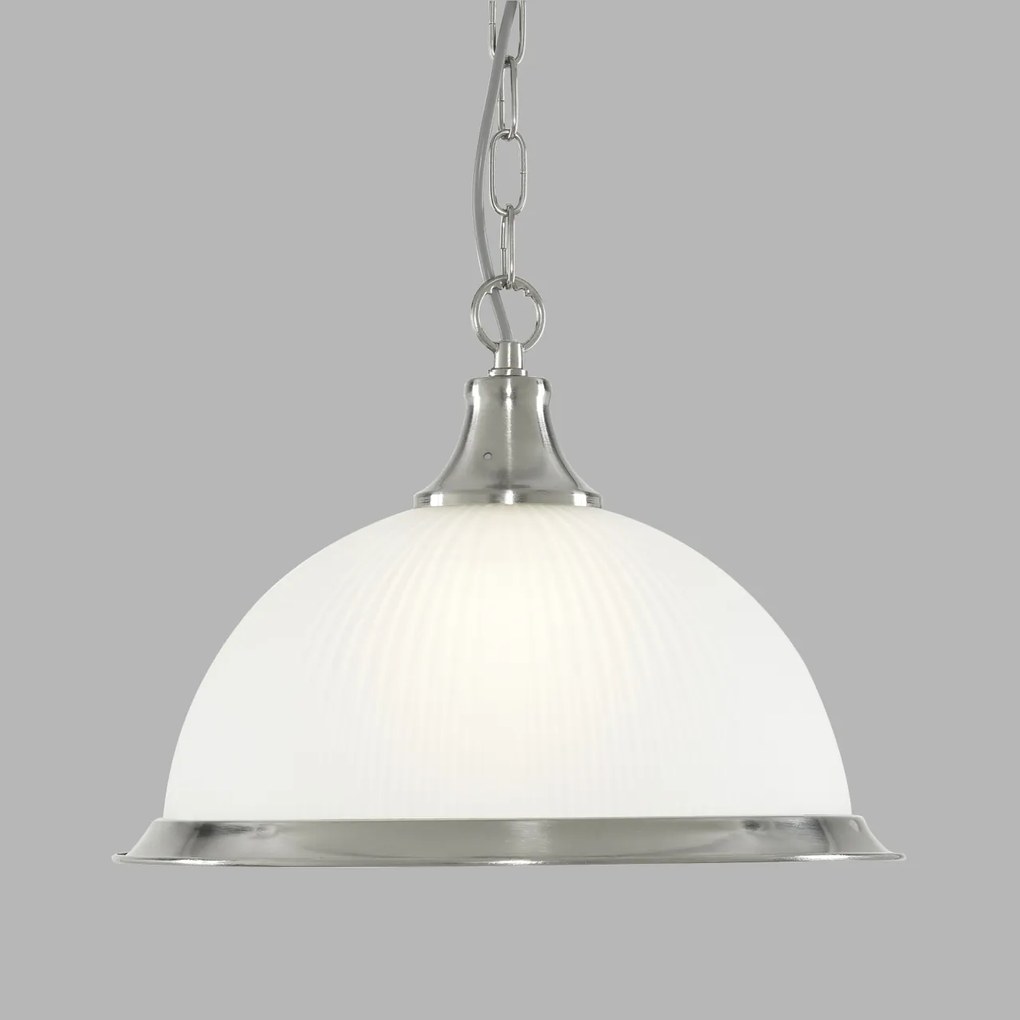 Pendul stil clasic American Diner argintiu 1044 SRT