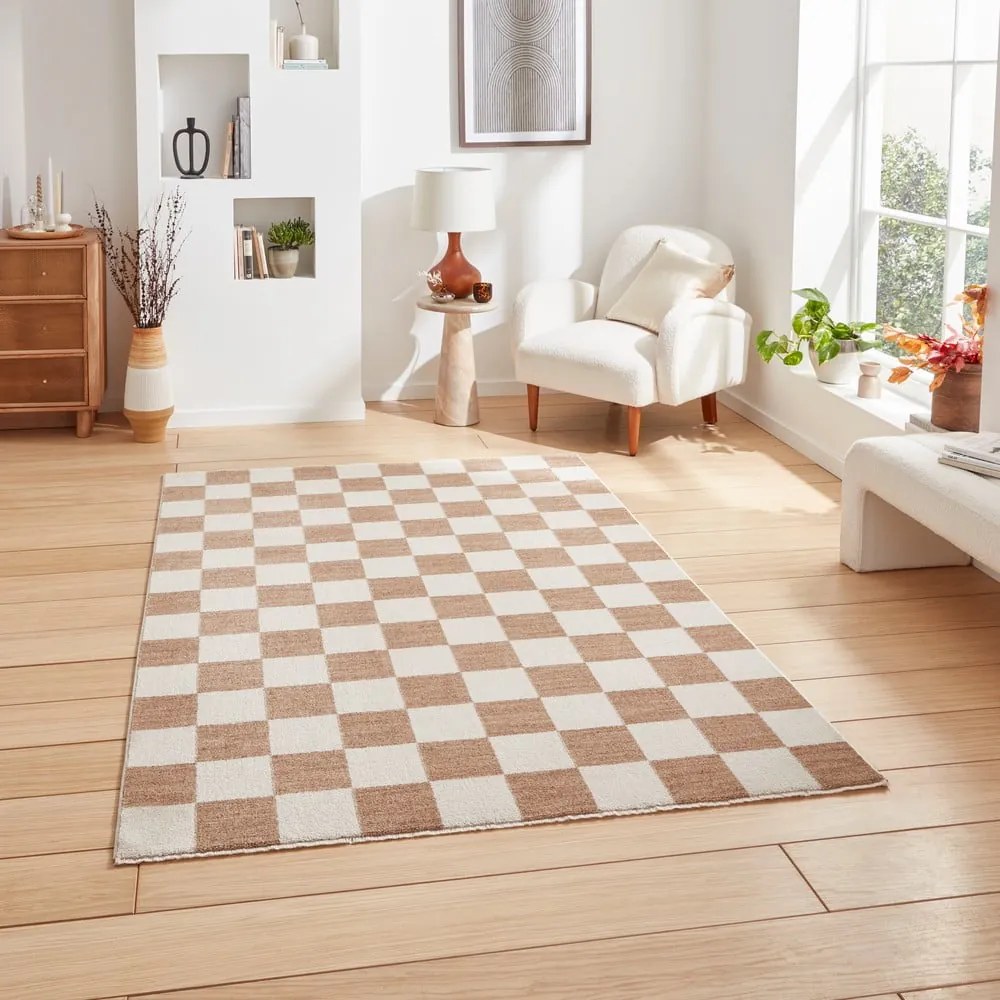 Covor bej 160x220 cm Baltimore – Think Rugs