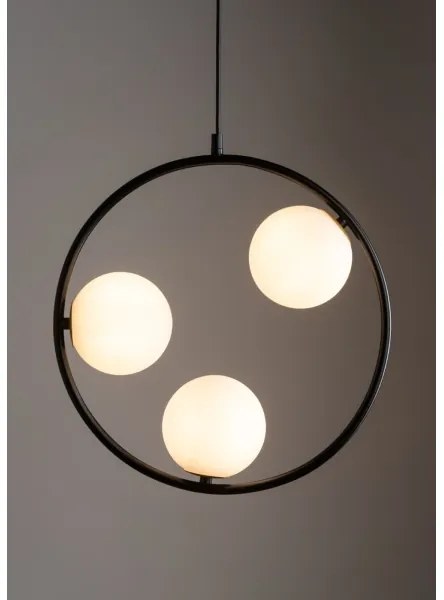 Lustră pe cablu AQUA 3xG9/12W/230V negru