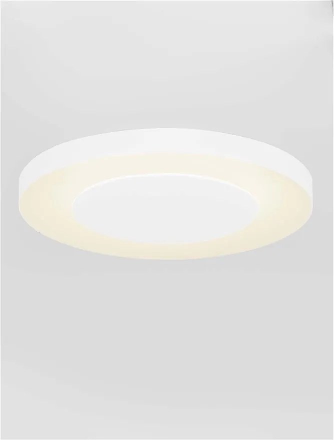 Plafoniera LED design slim PADA alb D-60cm