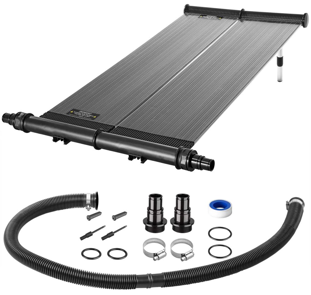 Deuba Panou solar pentru incalzirea apei 116x66x6cm - antracit