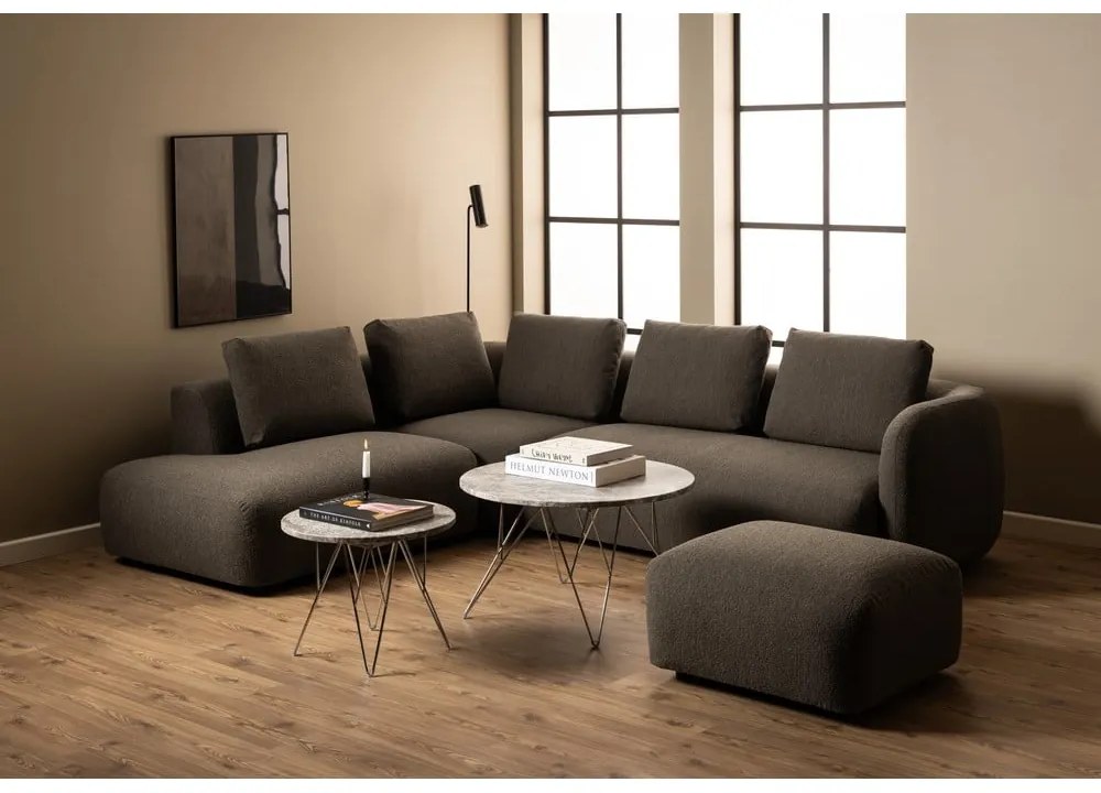 Măsuță auxiliară rotundă din marmură ø 55 cm Prunus – Actona