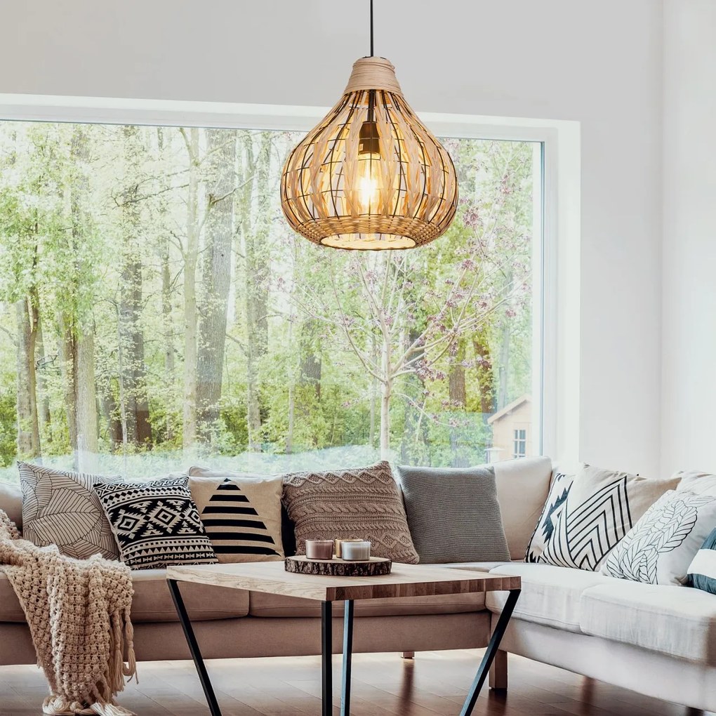 Lustra / Pendul design natural Zahara 7604 RX
