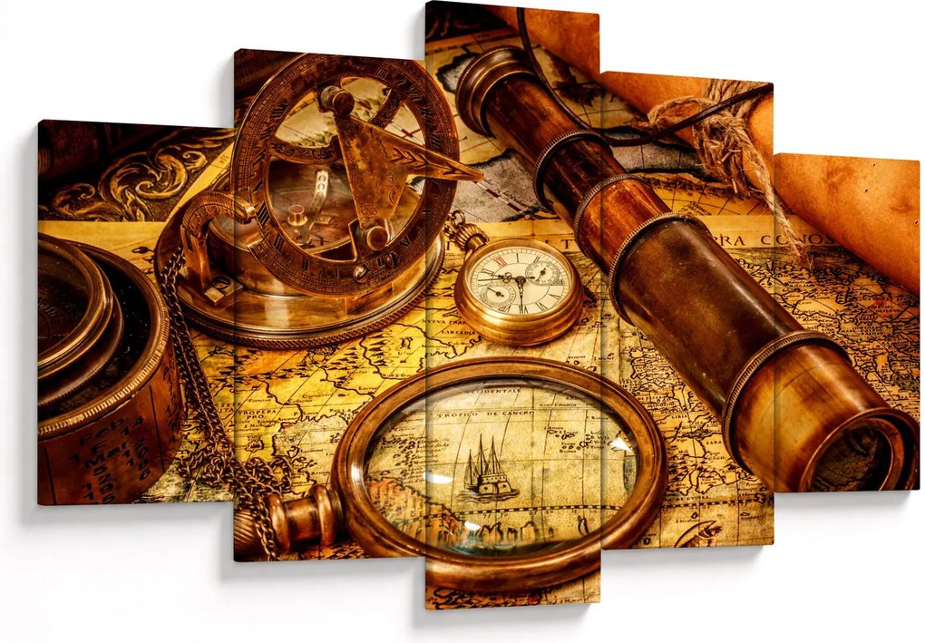 Tablou - uneltele itorice ale marinarior (150x105 cm)