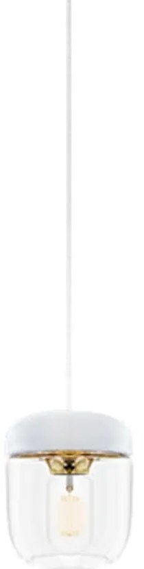 Abajur UMAGE Acorn, Ø 14 cm, alb-auriu