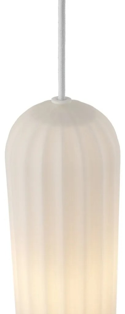 Lustra/Pendul design nordic Miella alb